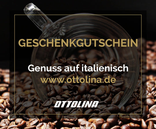 Unser beliebter Kaffee- und Espresso-Gutschein